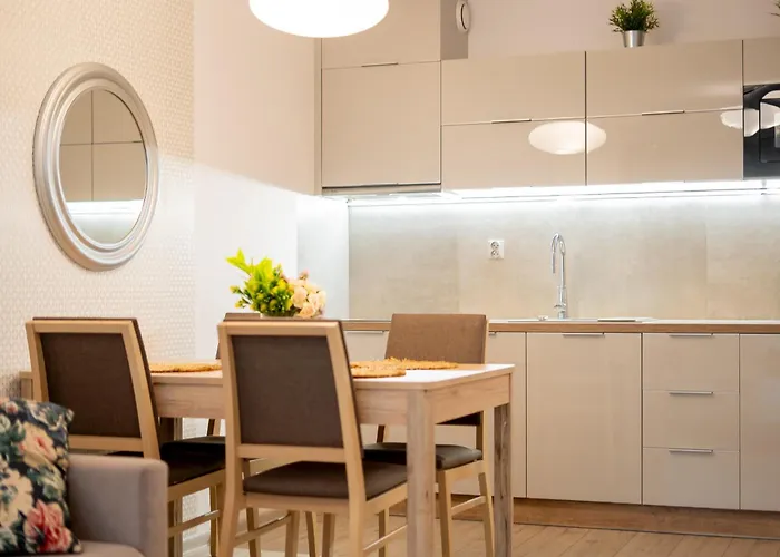 Lulu Apartments - ARIA - Apartament dwupokojowy Strefa uzdrowiskowa Bliżej Morza Netflix Siłownia w cenie